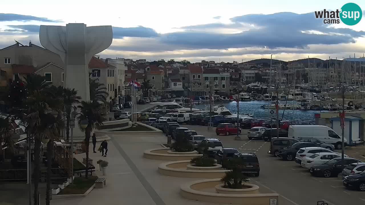 Vodice livecam – marina e il lungomare