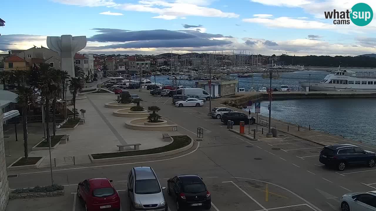 Vodice webcam – marina i meer