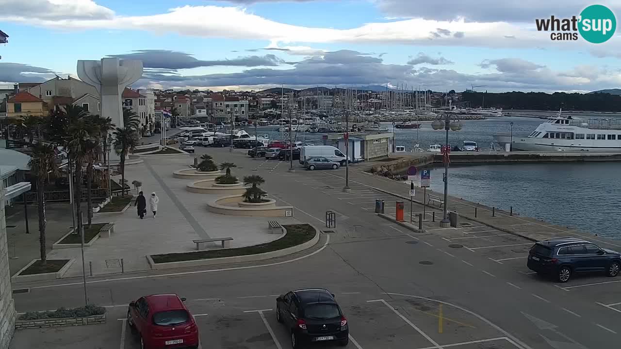 Vodice webcam live – front de mer