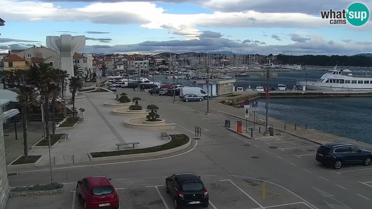 Vodice webcam live – front de mer