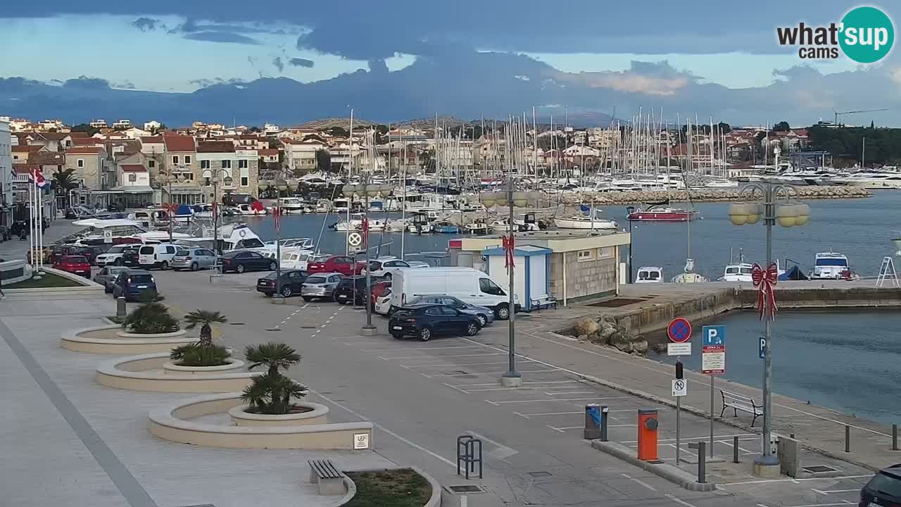 Vodice webcam live – front de mer