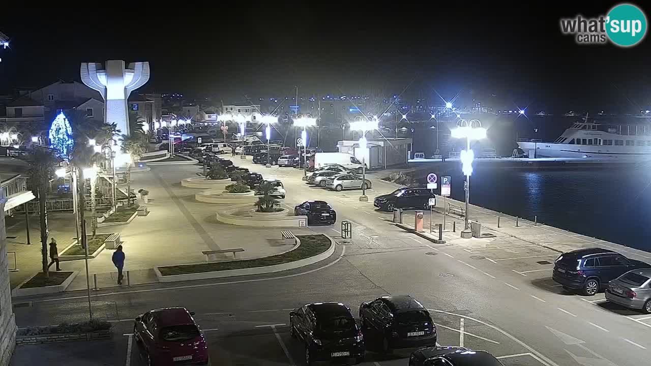 Vodice livecam – marina e il lungomare