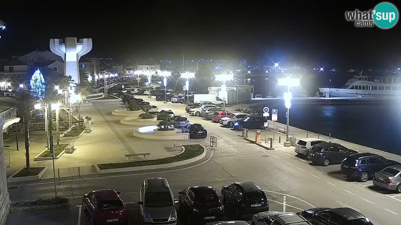 Vodice webcam – marina i meer