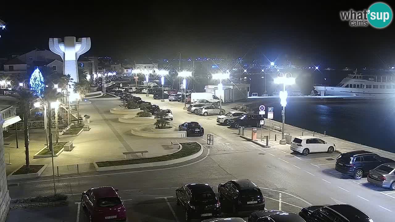 Vodice livecam – marina e il lungomare