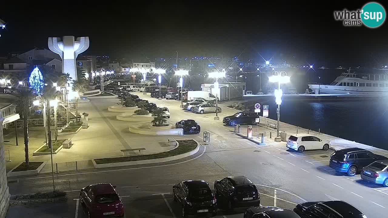 Vodice livecam – marina e il lungomare