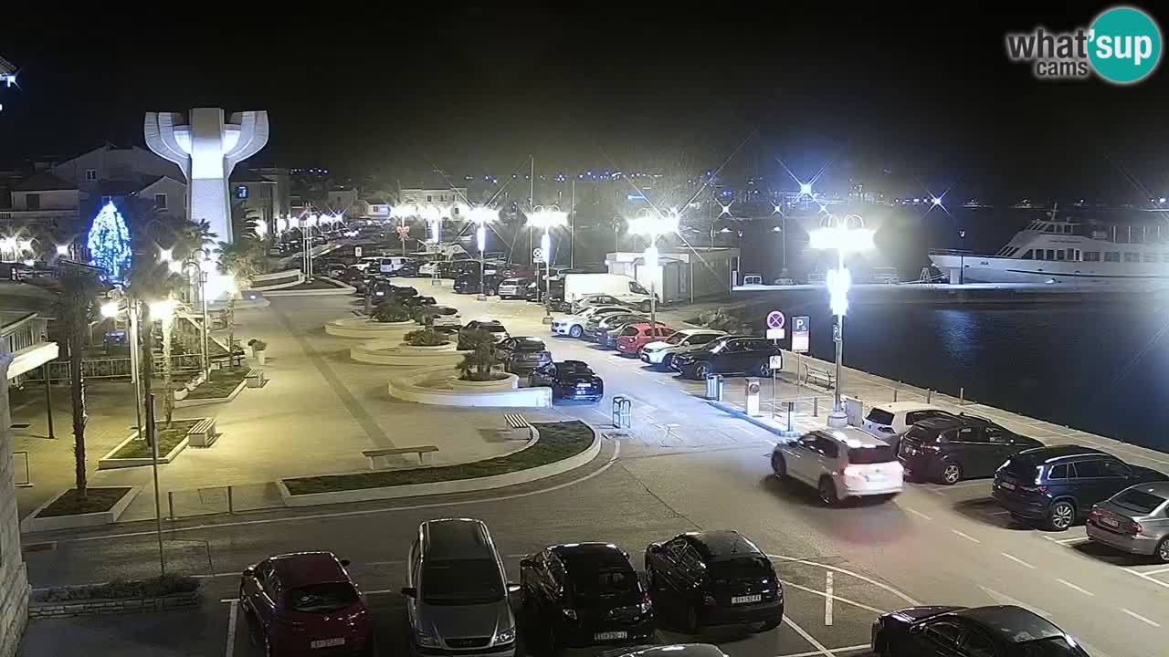 Vodice webcam – marina i meer