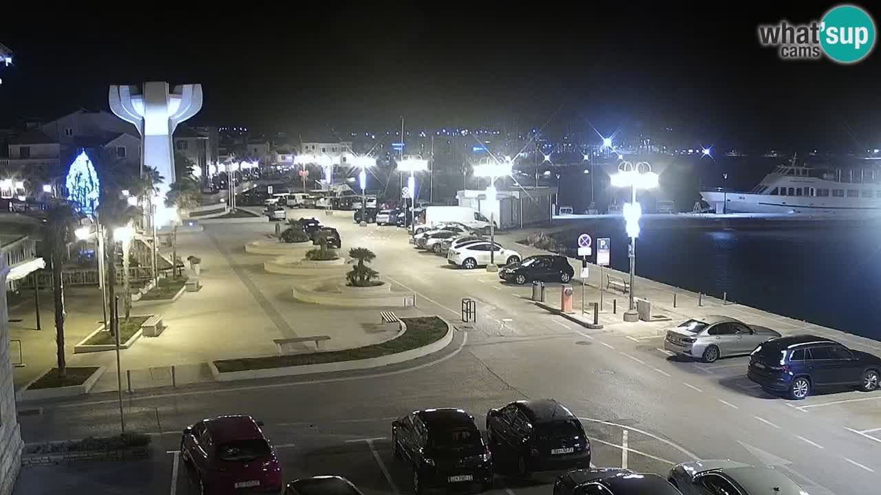 Vodice livecam – marina e il lungomare