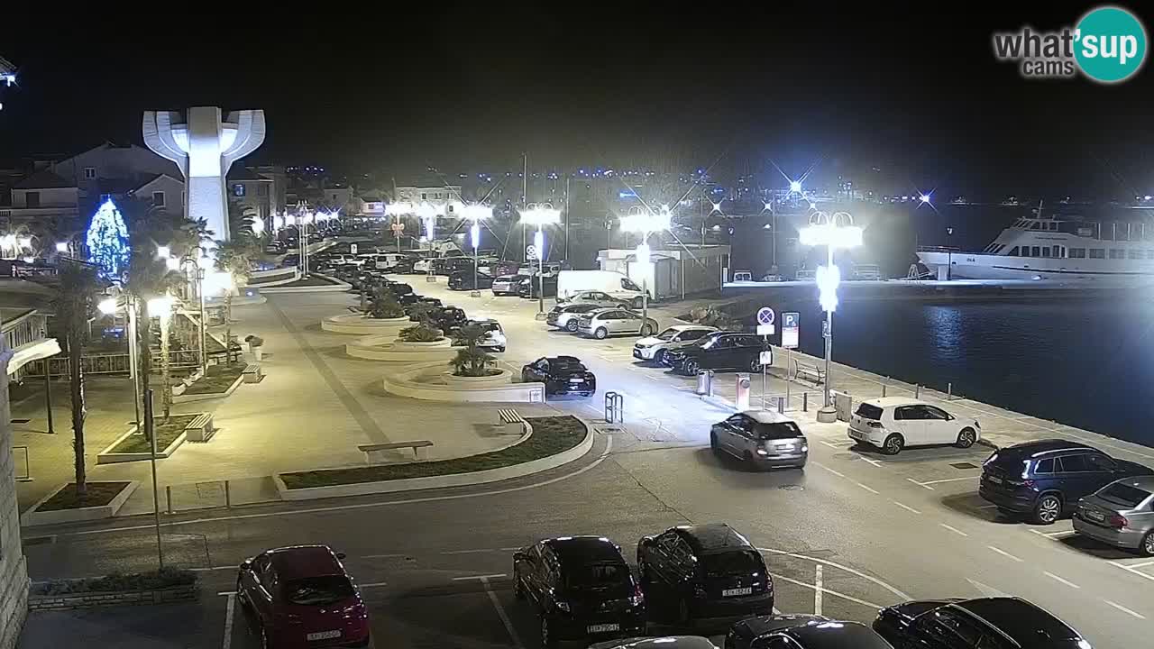 Vodice livecam – marina e il lungomare