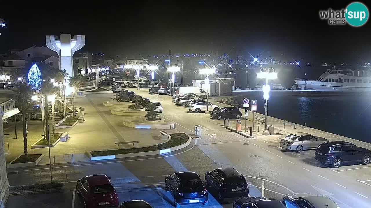 Vodice livecam – marina e il lungomare