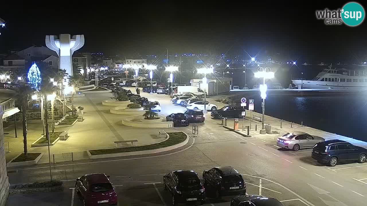 The blue beach in Vodice “Plava plaža”