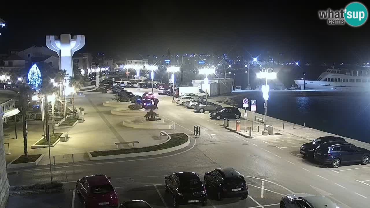 Vodice webcam – marina i meer