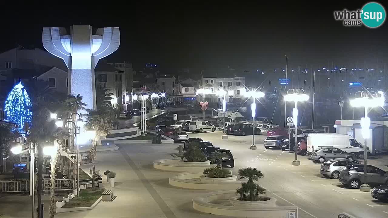 The blue beach in Vodice “Plava plaža”