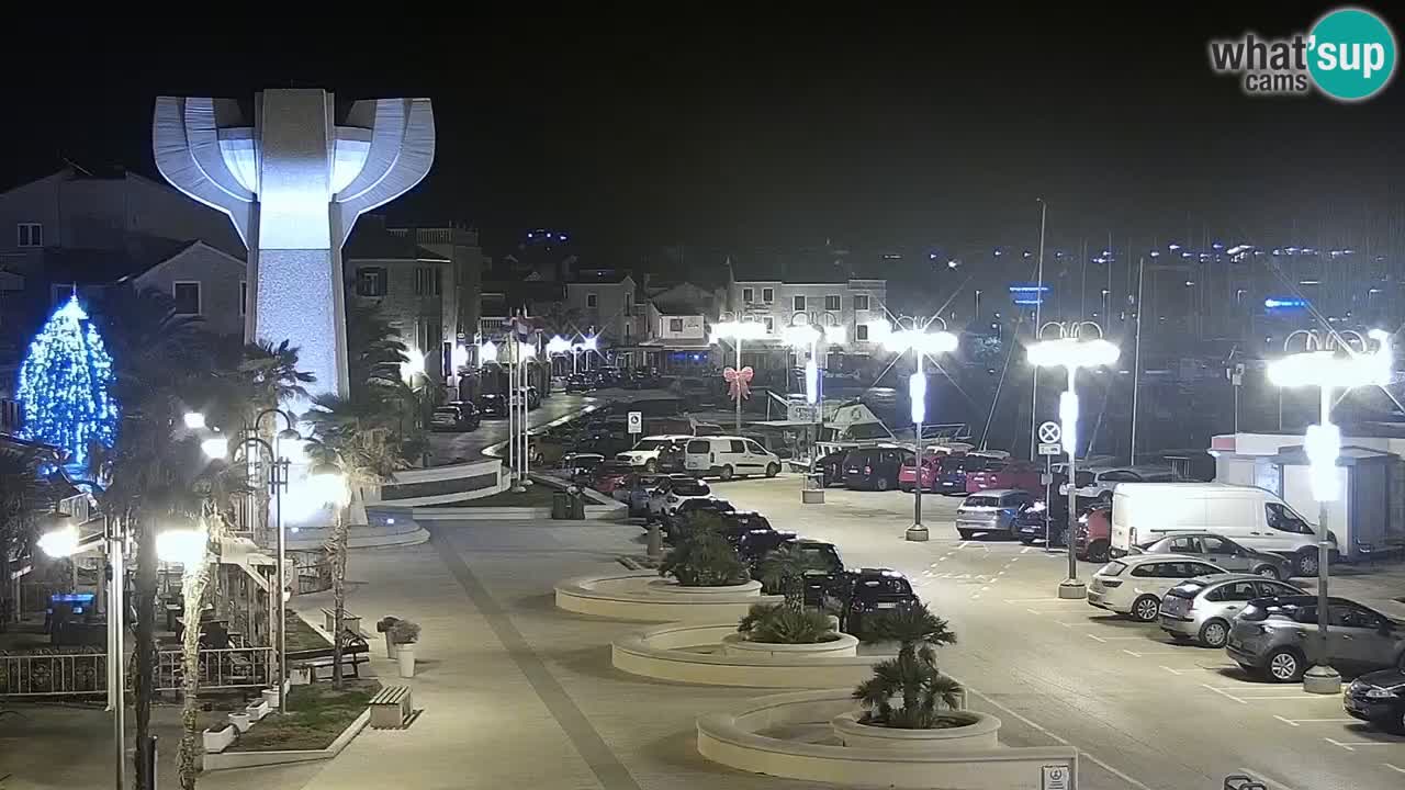 The blue beach in Vodice “Plava plaža”