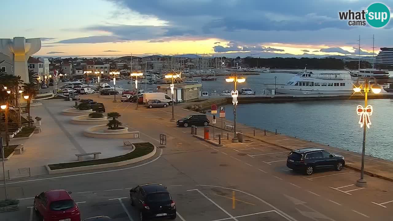 Vodice webcam live – front de mer