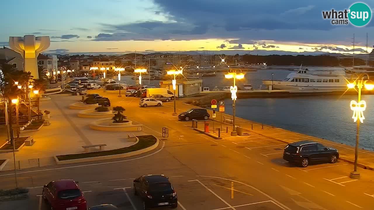 Vodice webcam live – front de mer