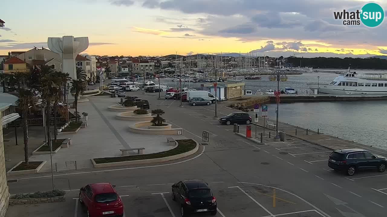 Vodice webcam live – front de mer