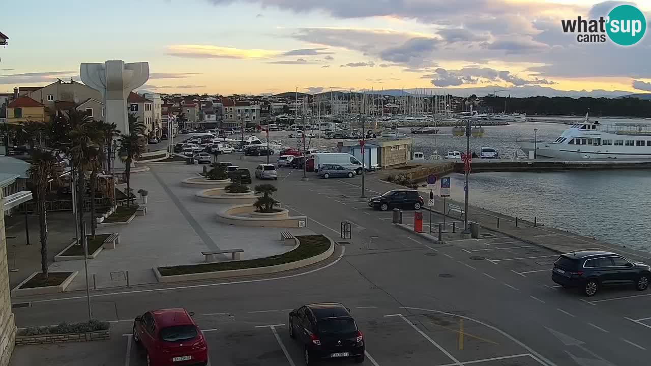 Vodice webcam live – front de mer