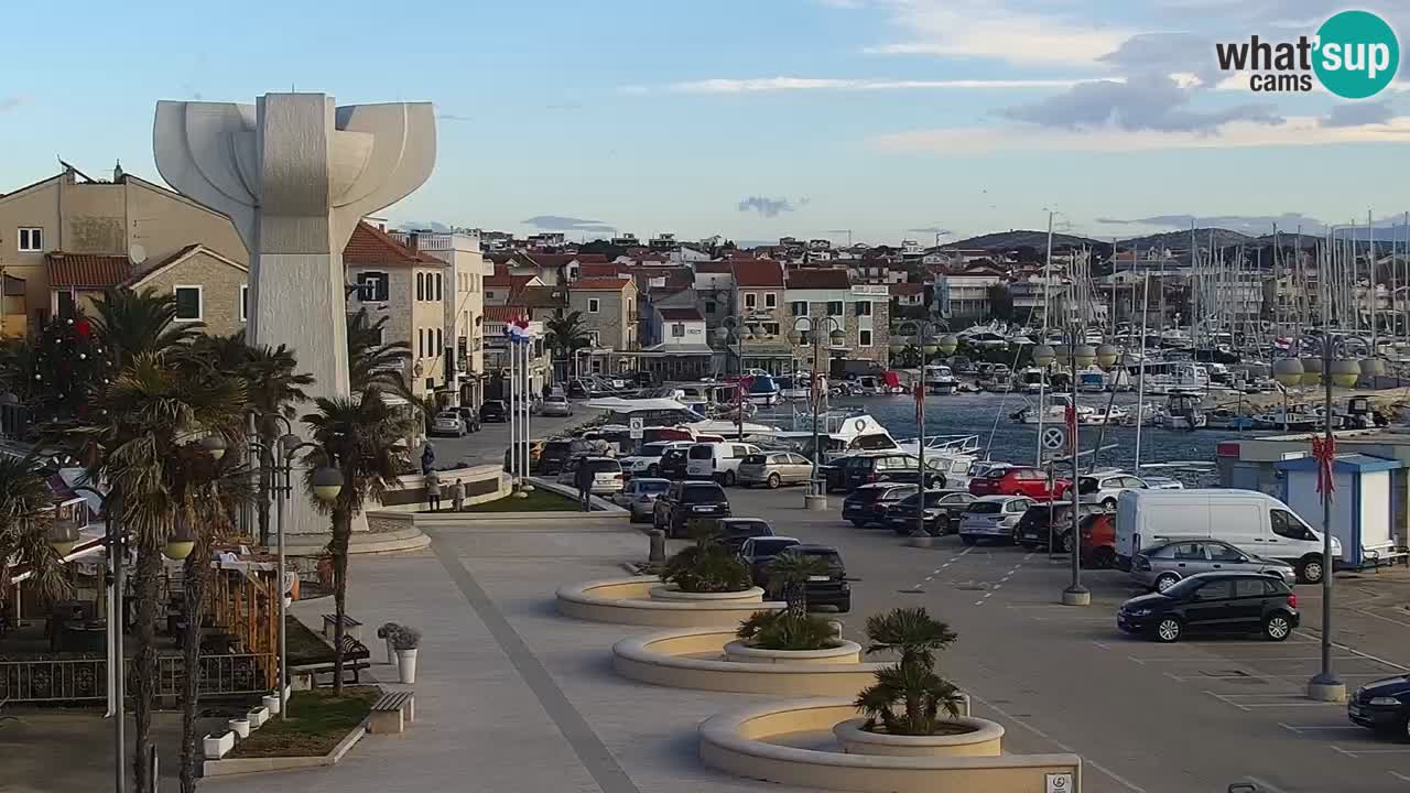 The blue beach in Vodice “Plava plaža”