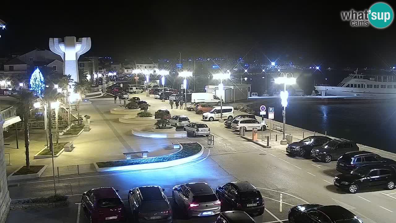 Vodice livecam – marina e il lungomare