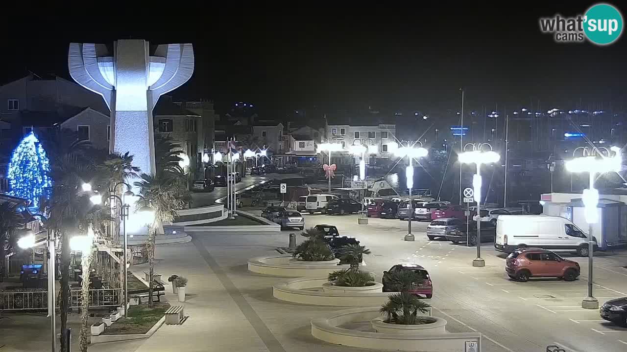 Vodice webcam – marina i meer