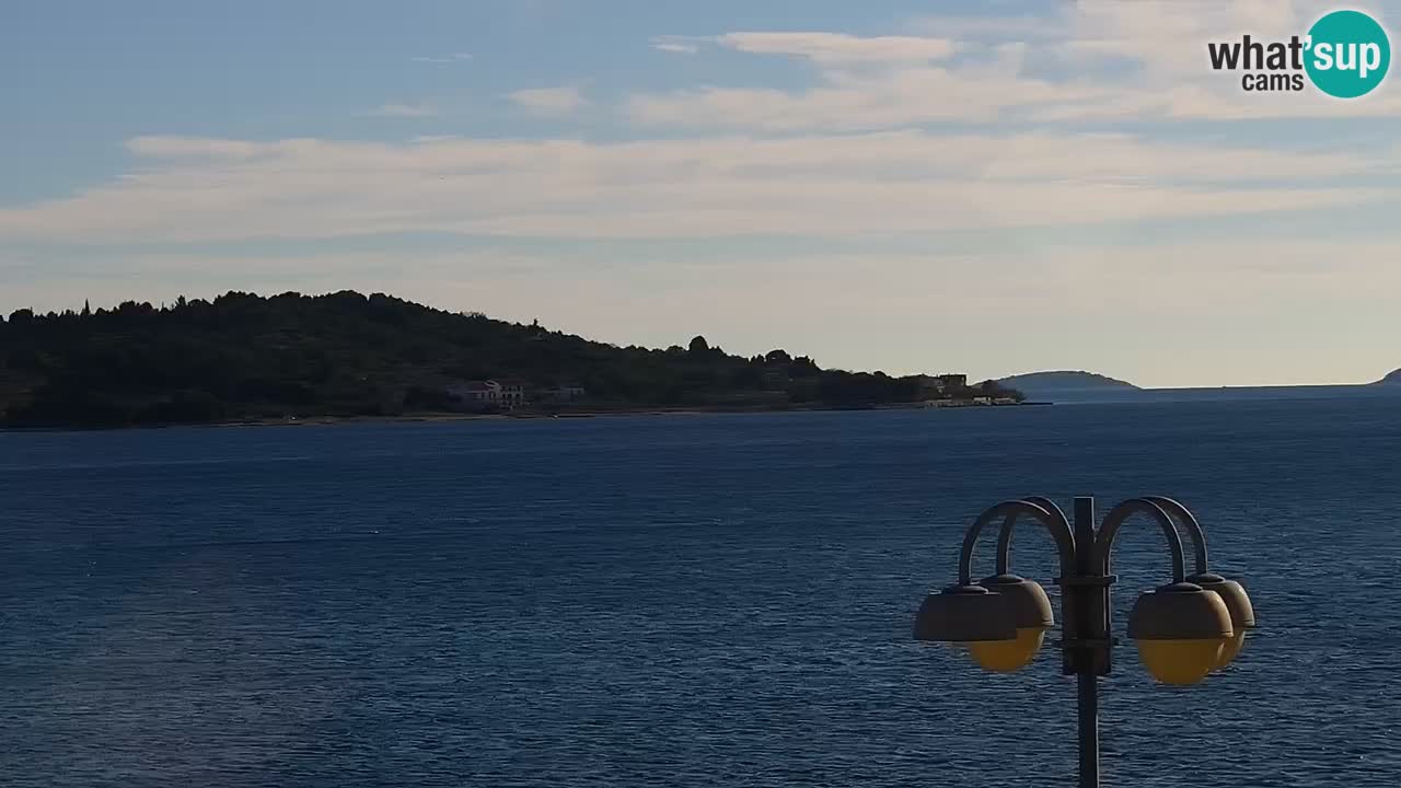 Vodice Live webcam – marina and  seafront