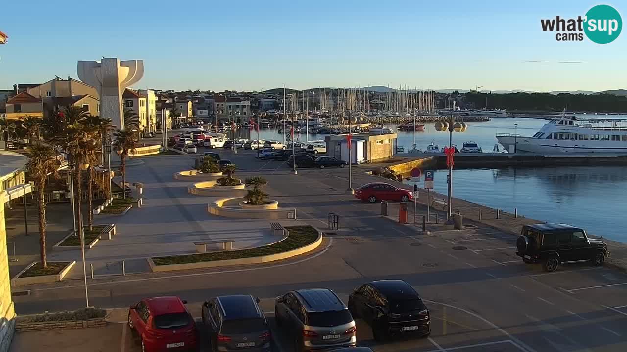 The blue beach in Vodice “Plava plaža”