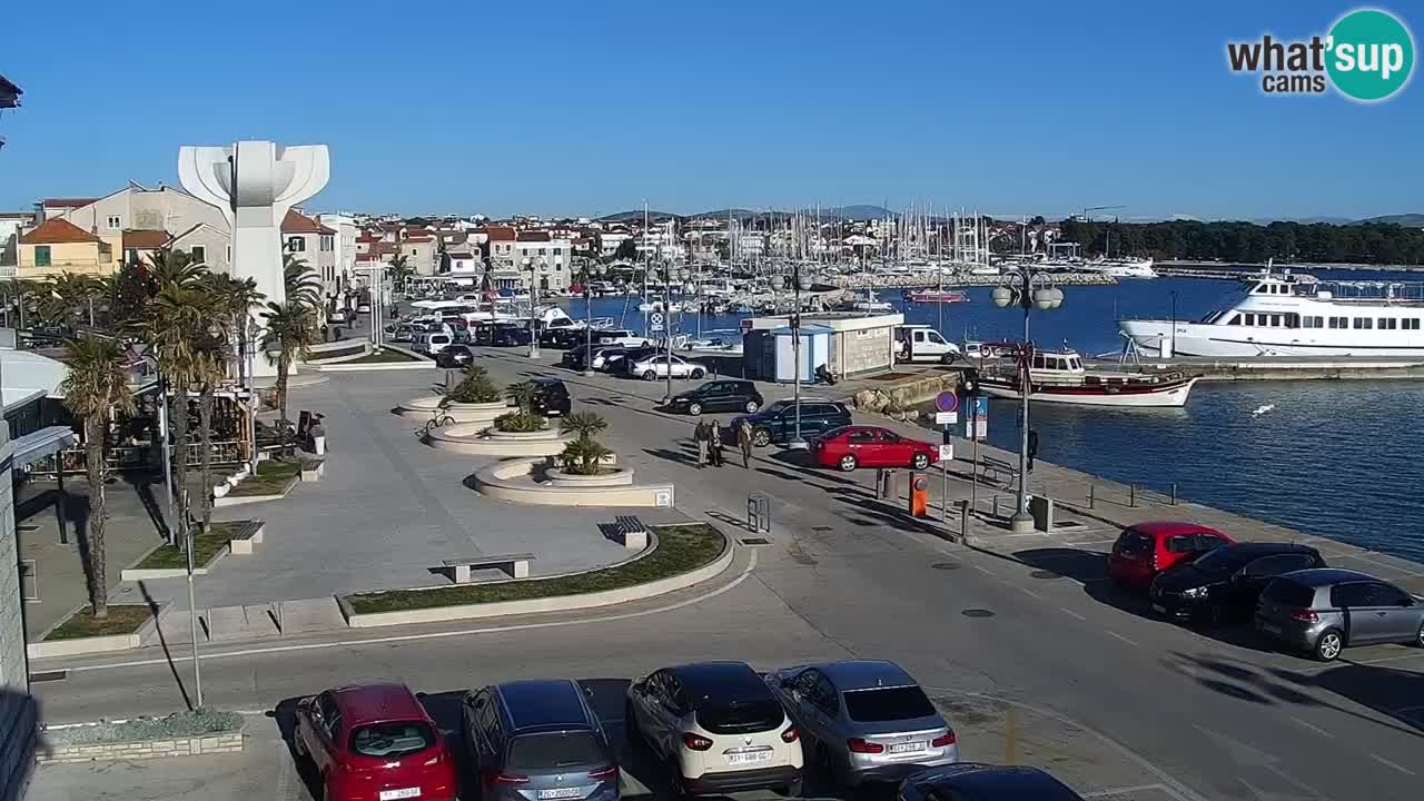 Vodice webcam live – front de mer