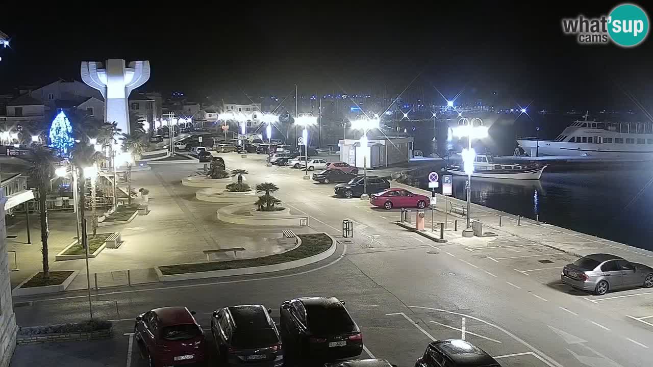 Vodice webcam – marina i meer