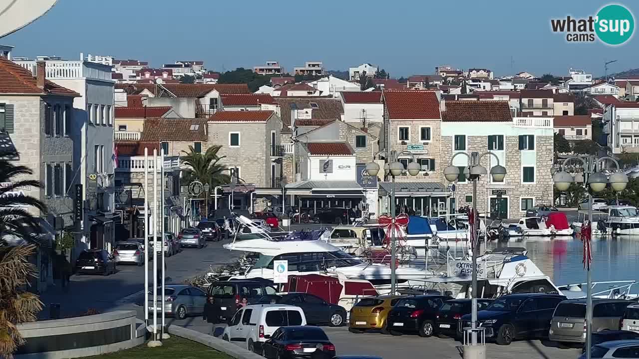 Vodice webcam – marina i meer