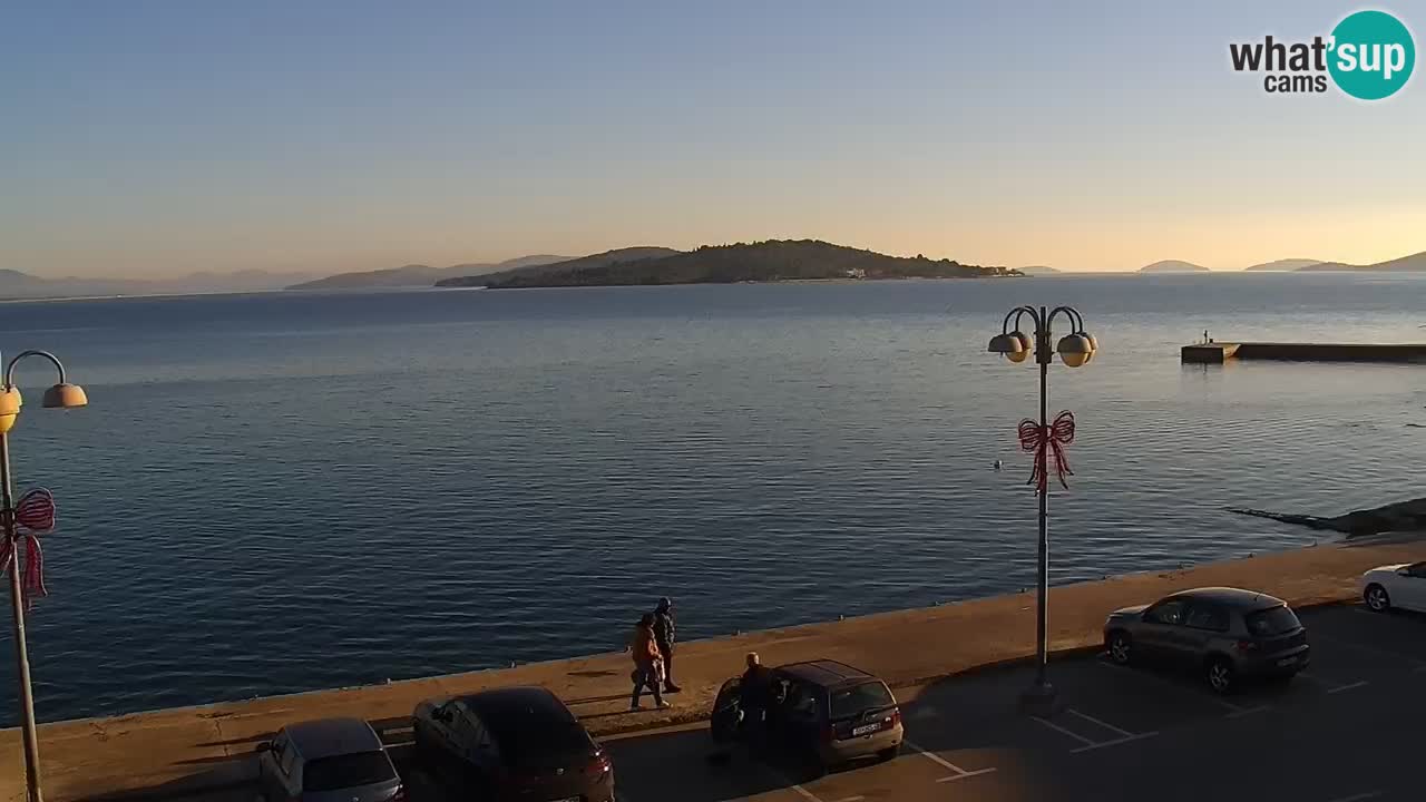 Vodice Live webcam – marina and  seafront