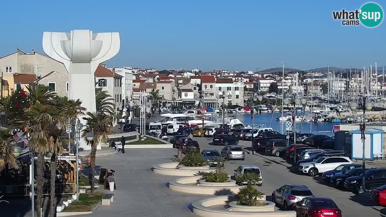 Vodice webcam – marina i meer