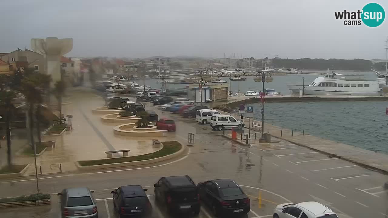 Vodice webcam live – front de mer