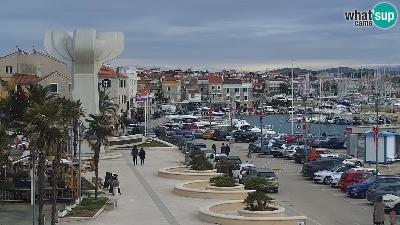 Vodice livecam – marina e il lungomare