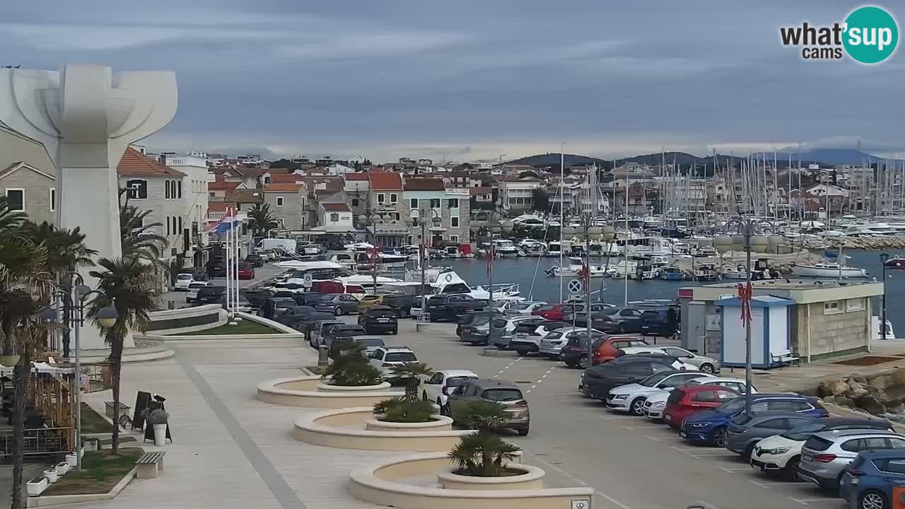 Vodice livecam – marina e il lungomare