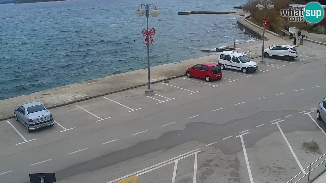 Vodice Live webcam – marina and  seafront