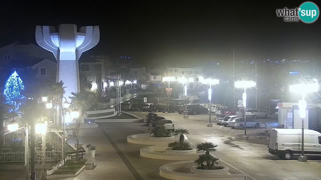 Vodice webcam – marina i meer