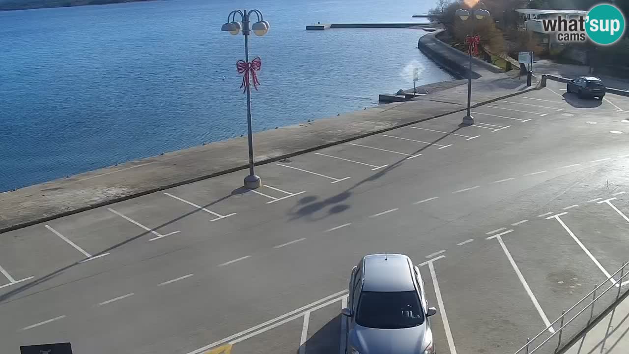 Vodice Live webcam – marina and  seafront