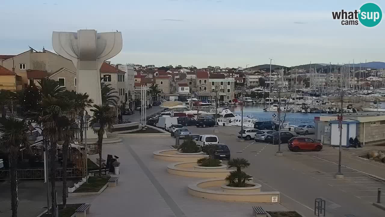 Vodice livecam – marina e il lungomare