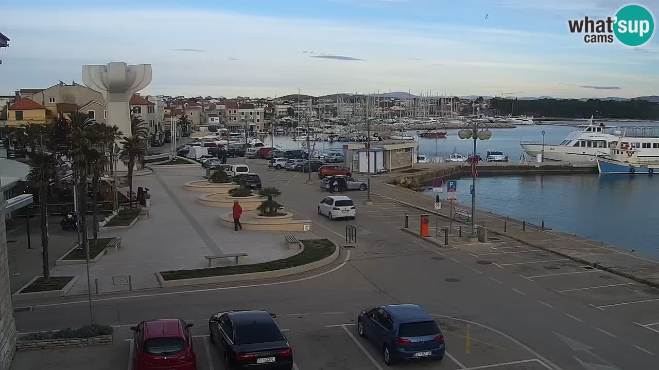 The blue beach in Vodice “Plava plaža”