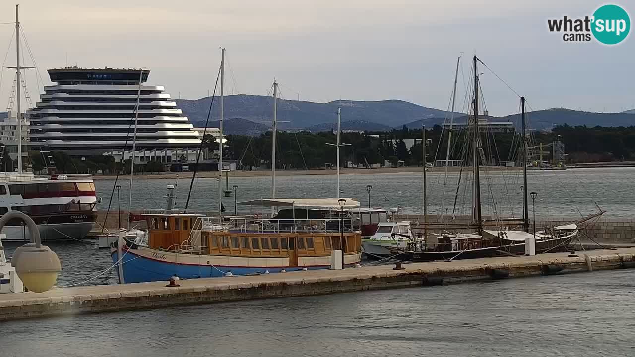 The blue beach in Vodice “Plava plaža”