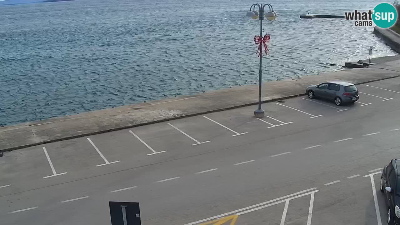 The blue beach in Vodice “Plava plaža”