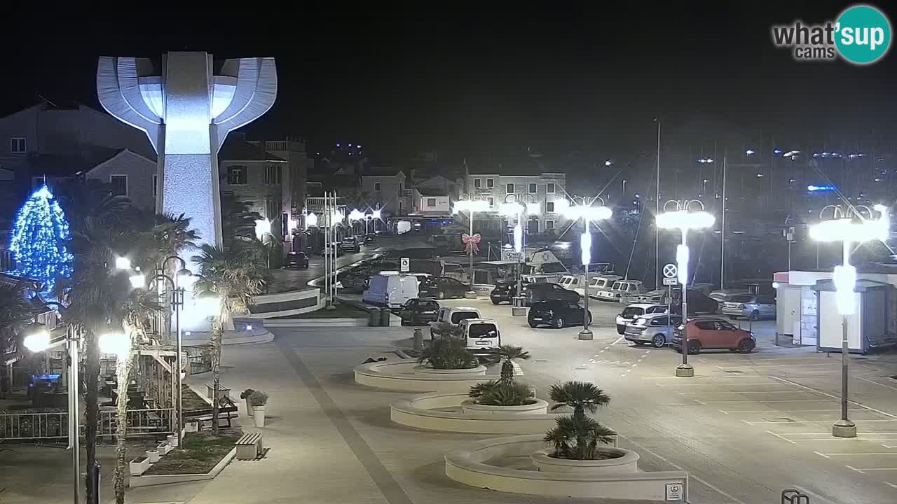 Vodice webcam live – front de mer