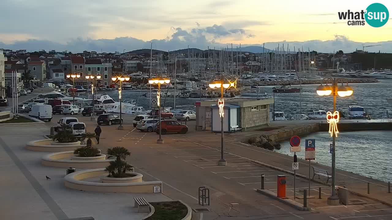 Vodice webcam live – front de mer