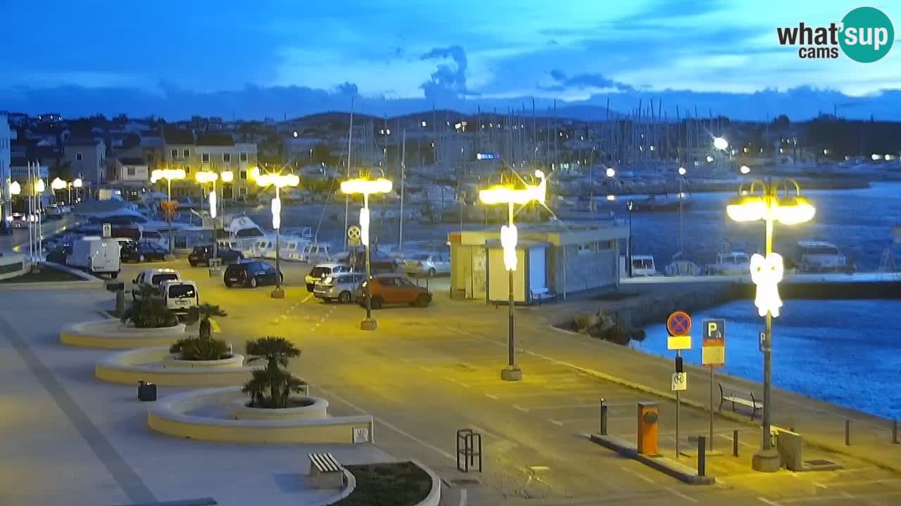 The blue beach in Vodice “Plava plaža”