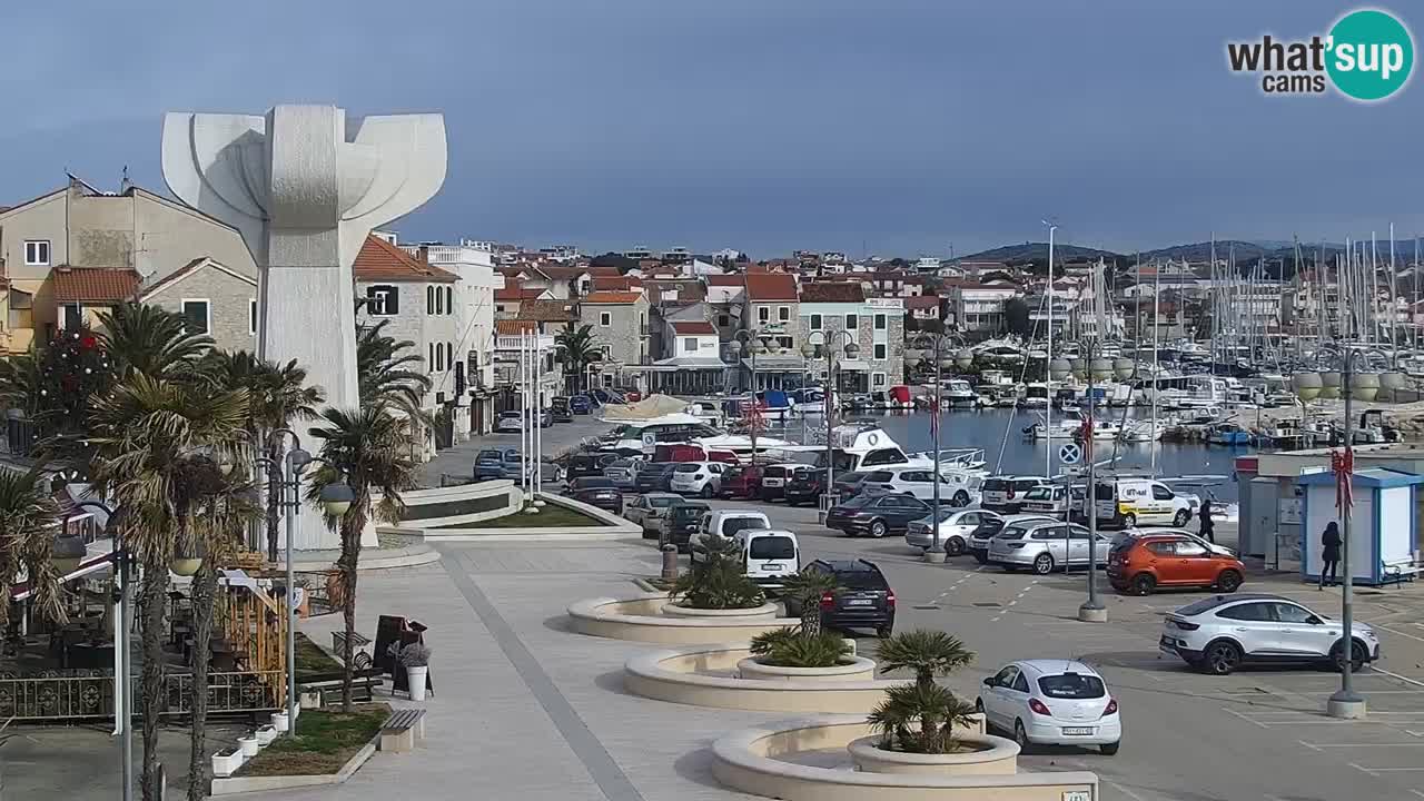 The blue beach in Vodice “Plava plaža”