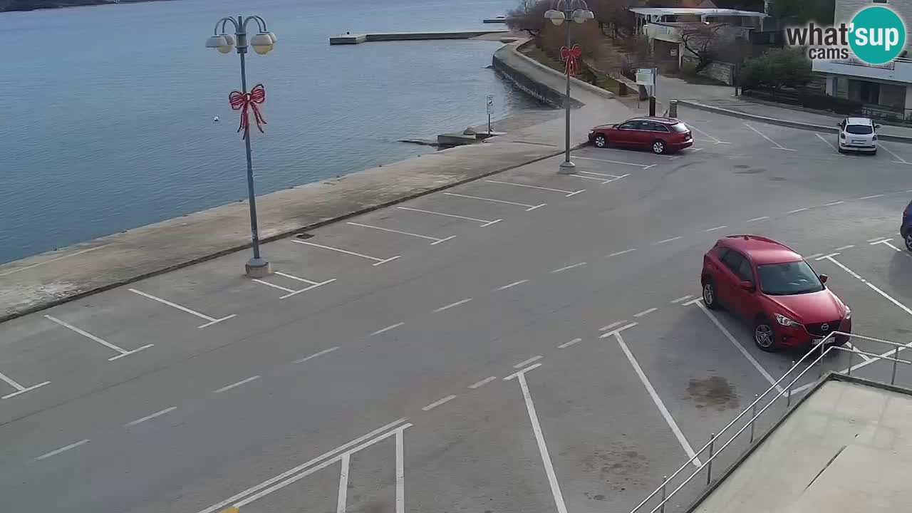 Vodice Live webcam – marina and  seafront