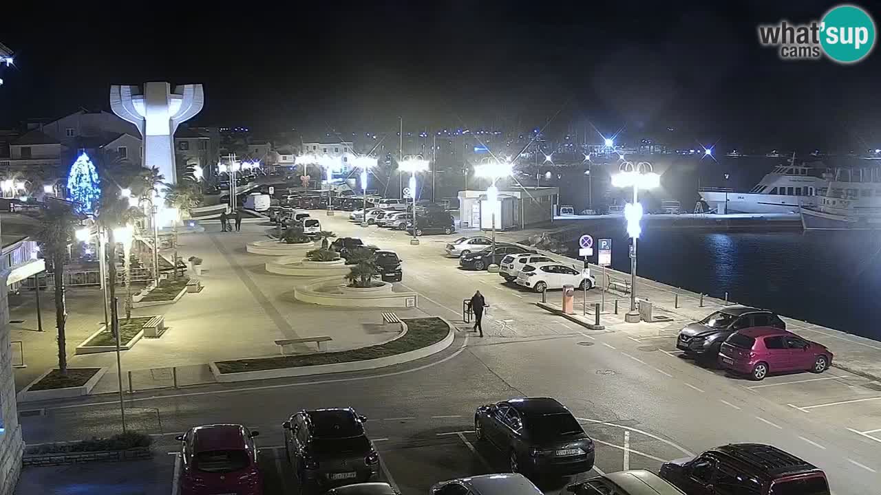 The blue beach in Vodice “Plava plaža”