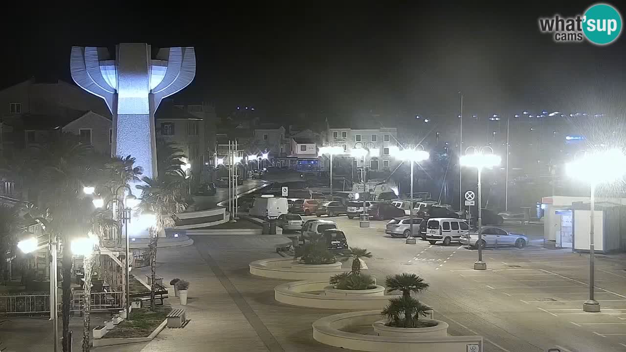 Vodice livecam – marina e il lungomare