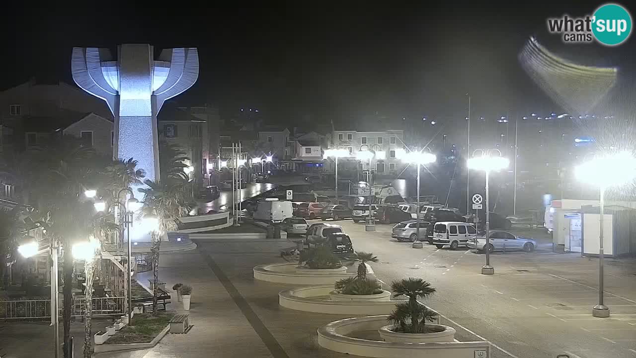 Vodice livecam – marina e il lungomare