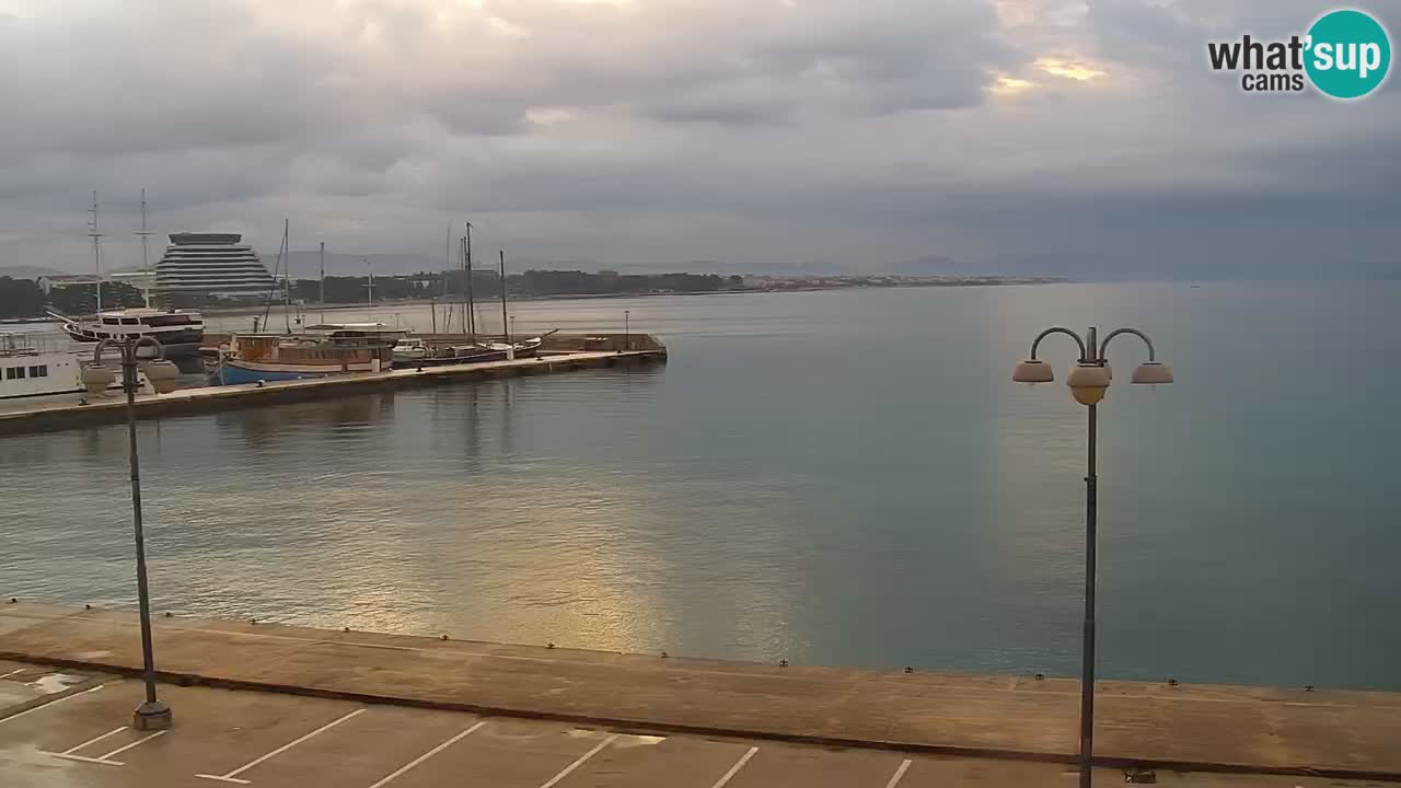 Vodice web kamera – marina i riva